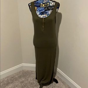 Forest green dress Size Large